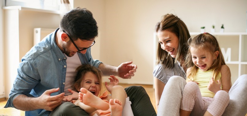 Une famille locataire d'un logement Pinel